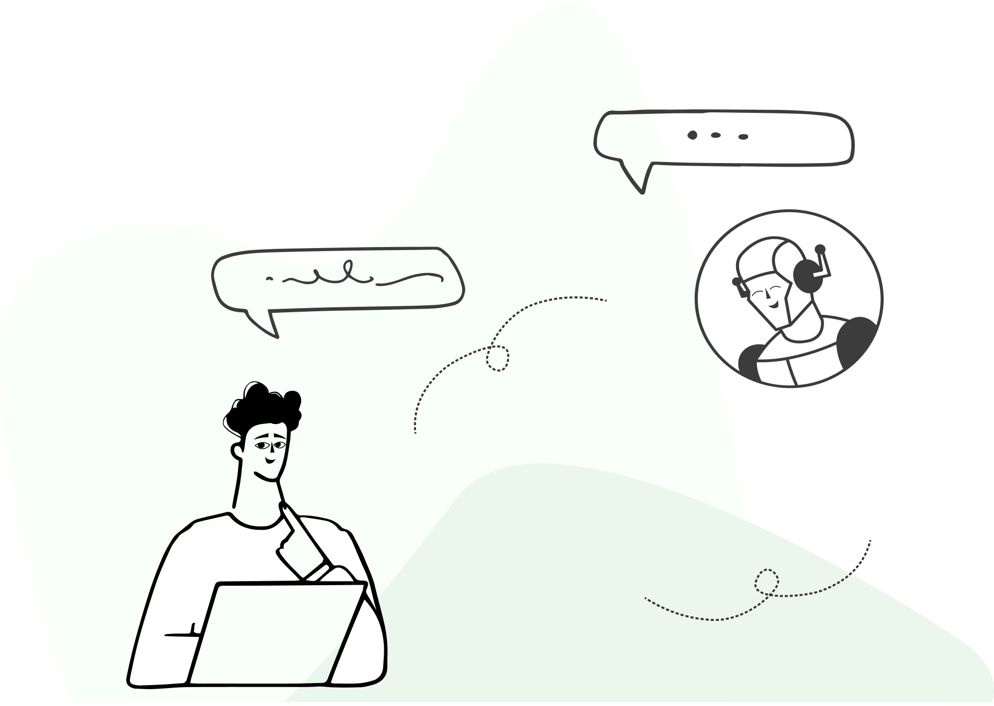 PinChat quick connect via link or QR code