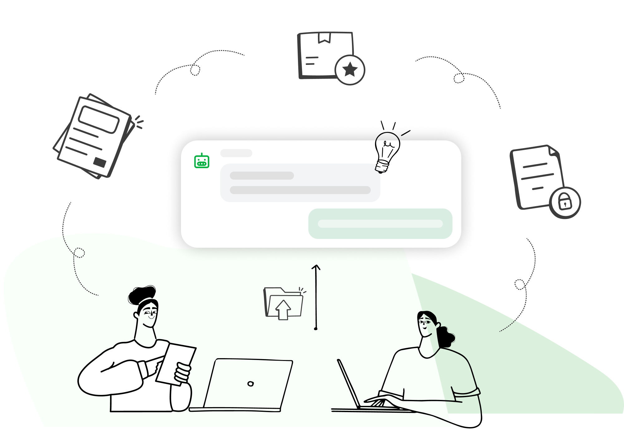 Intelligent information delivery interface