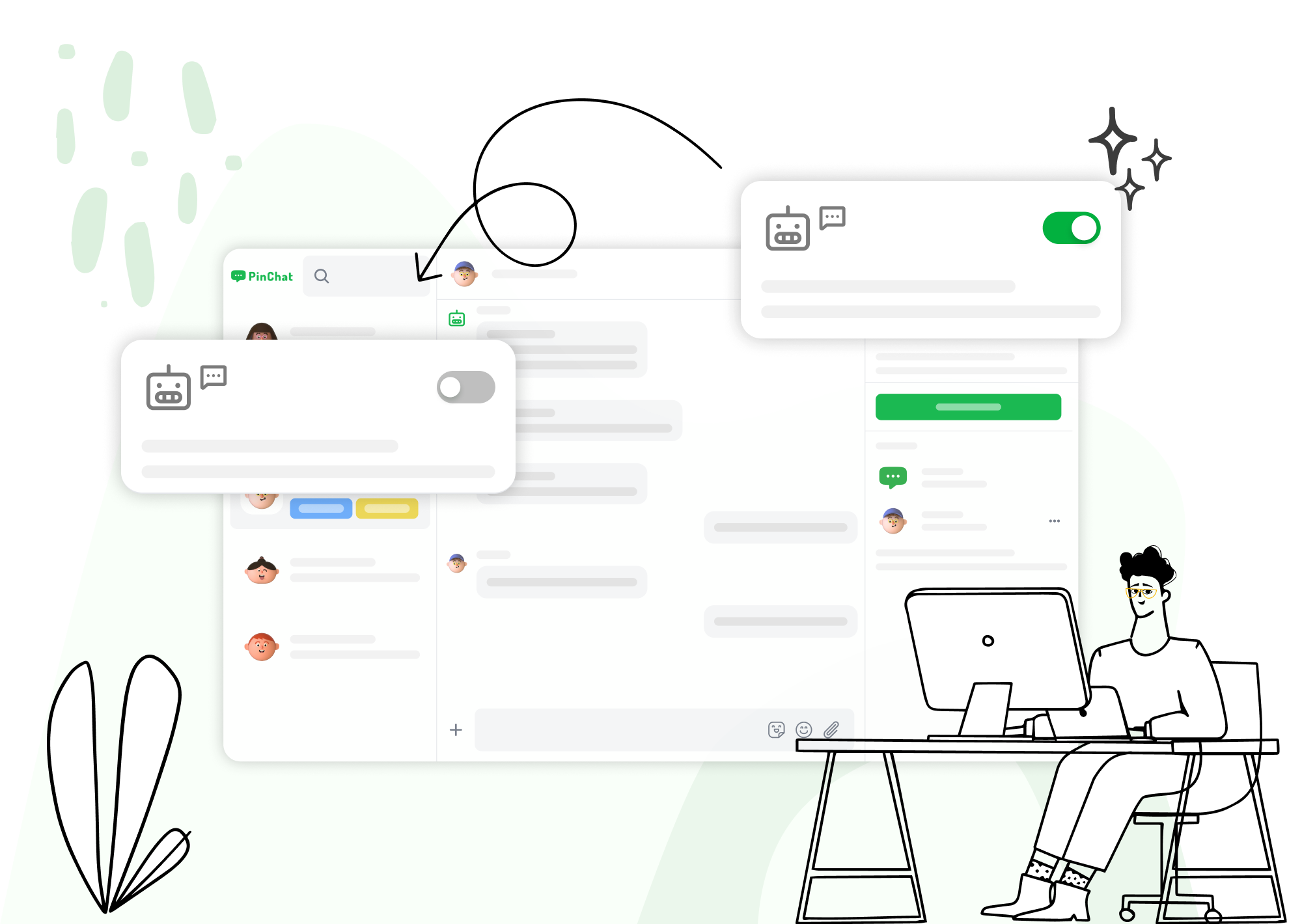 Customer support efficiency interface